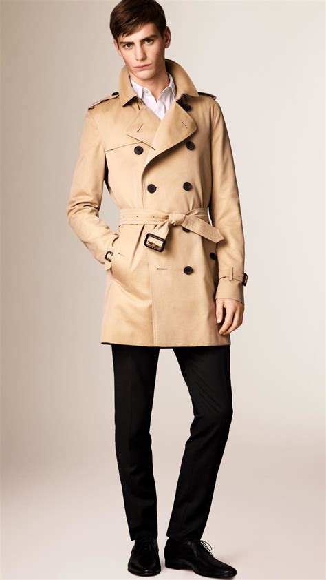 burberry kensington trench mid|Burberry kensington trench coat men's.